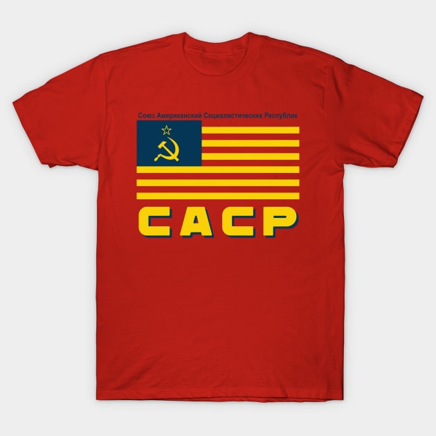 The Union of American Socialist Republics - clean T-Shirt by Krobilad